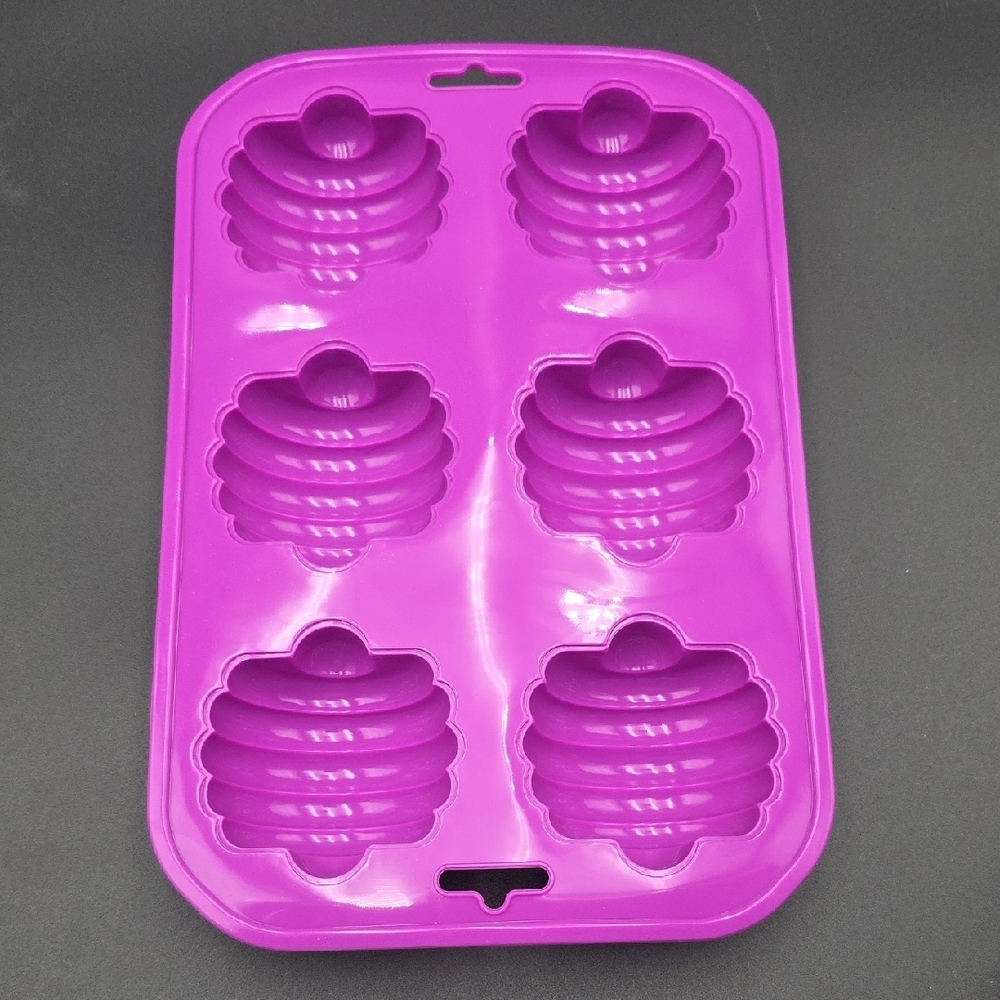 Purple Silicone Baking Mold